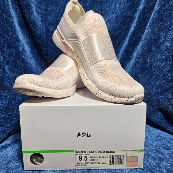 APL Other - NEW APL Pink Salmon Techloom Bliss Running Shoes Men 9.5 Sea Salt